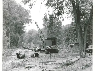 30Inch WM Installation Coldbrook Union June 15 1956